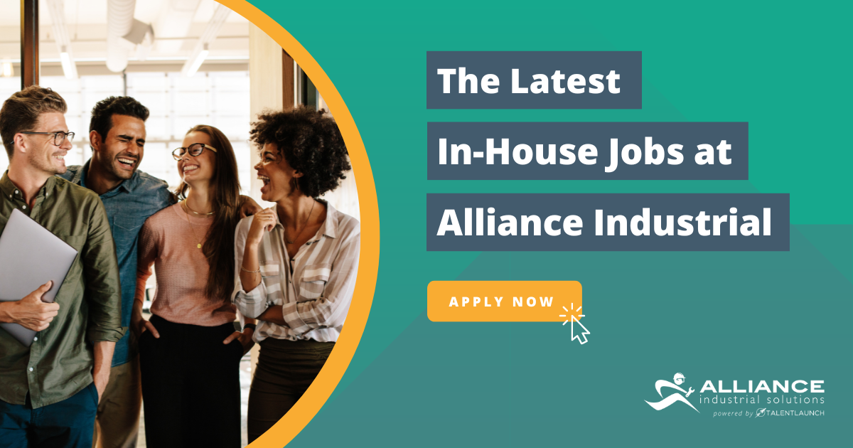 Join The Alliance Industrial Solutions Team 