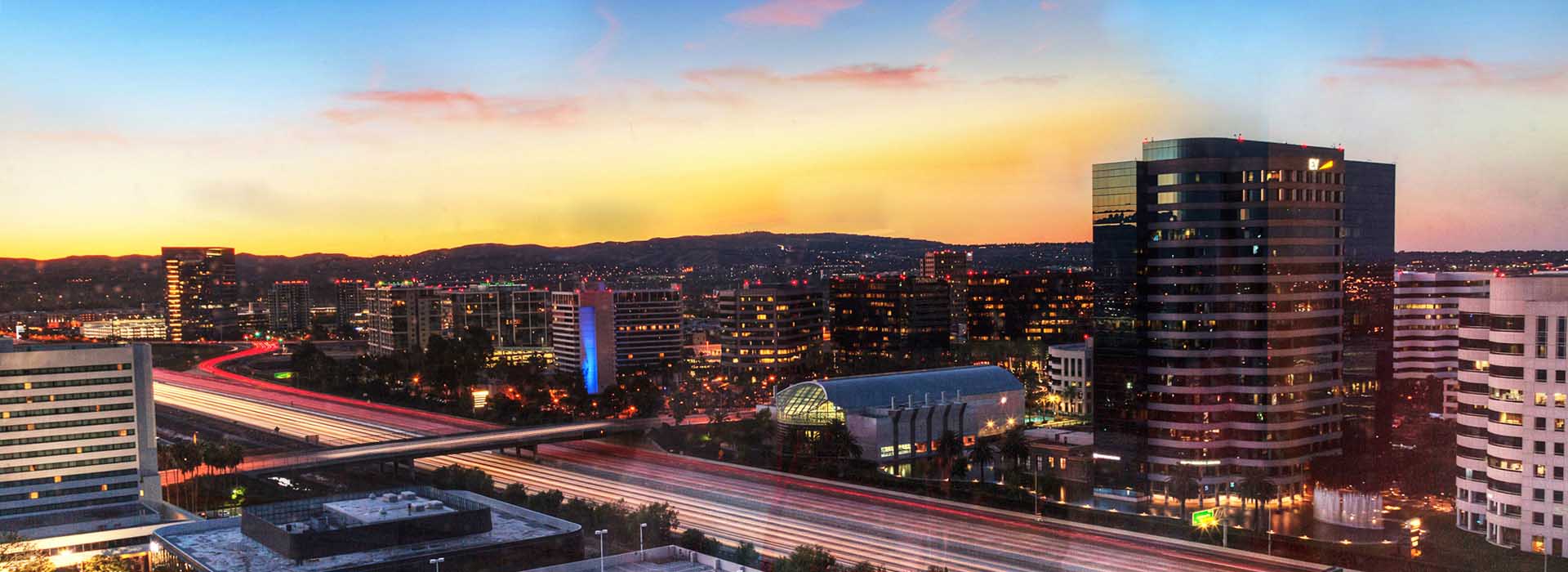 Irvine California Skyline