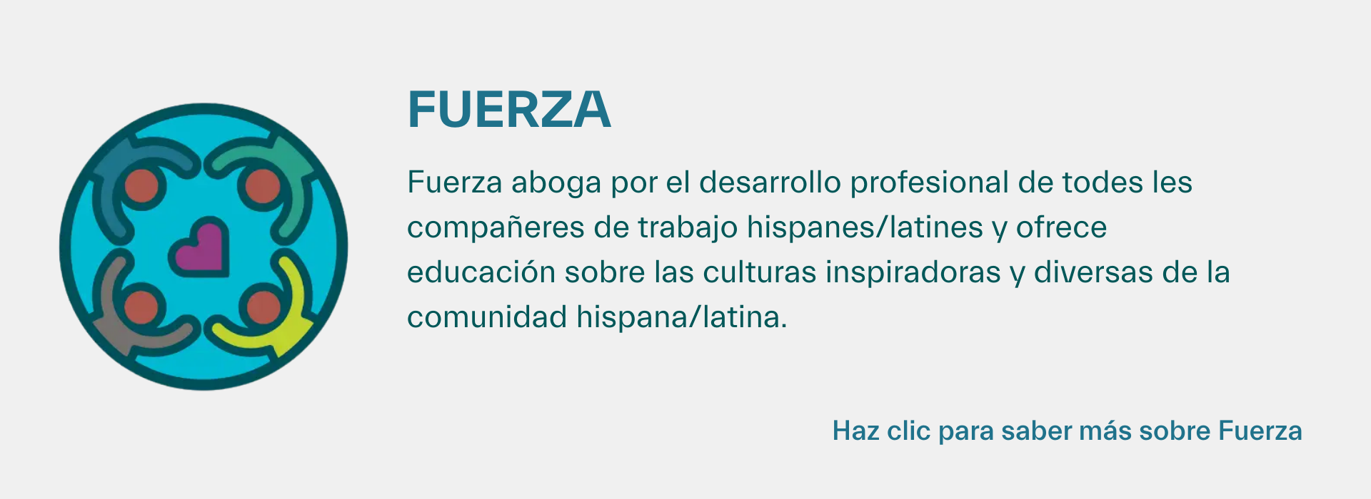 Una tarjeta con información sobre Fuerza