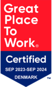 Badge certifié Great Place to Work - Danemark