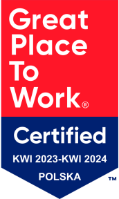 Badge certifié Great Place to Work - Pologne