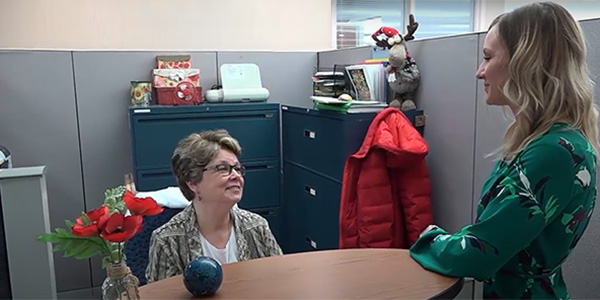 Screenshot from Kathryn Cernis video