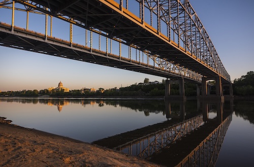 Bridge over the Missouri River