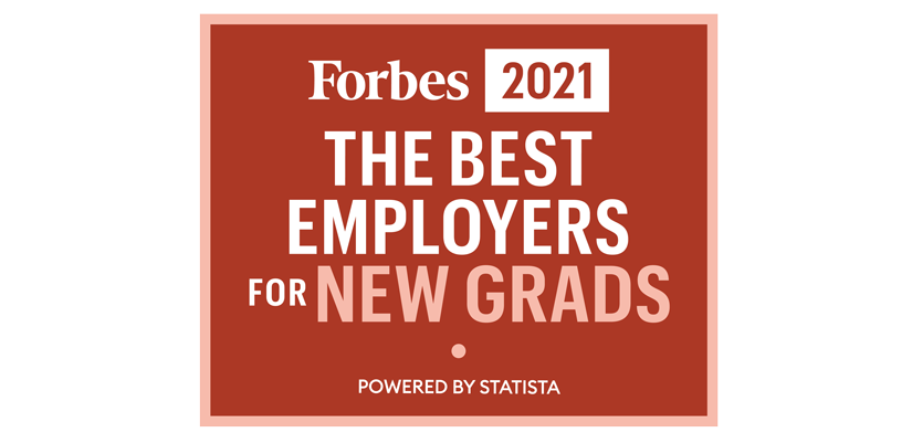 Forbes Best Employers for New Grads