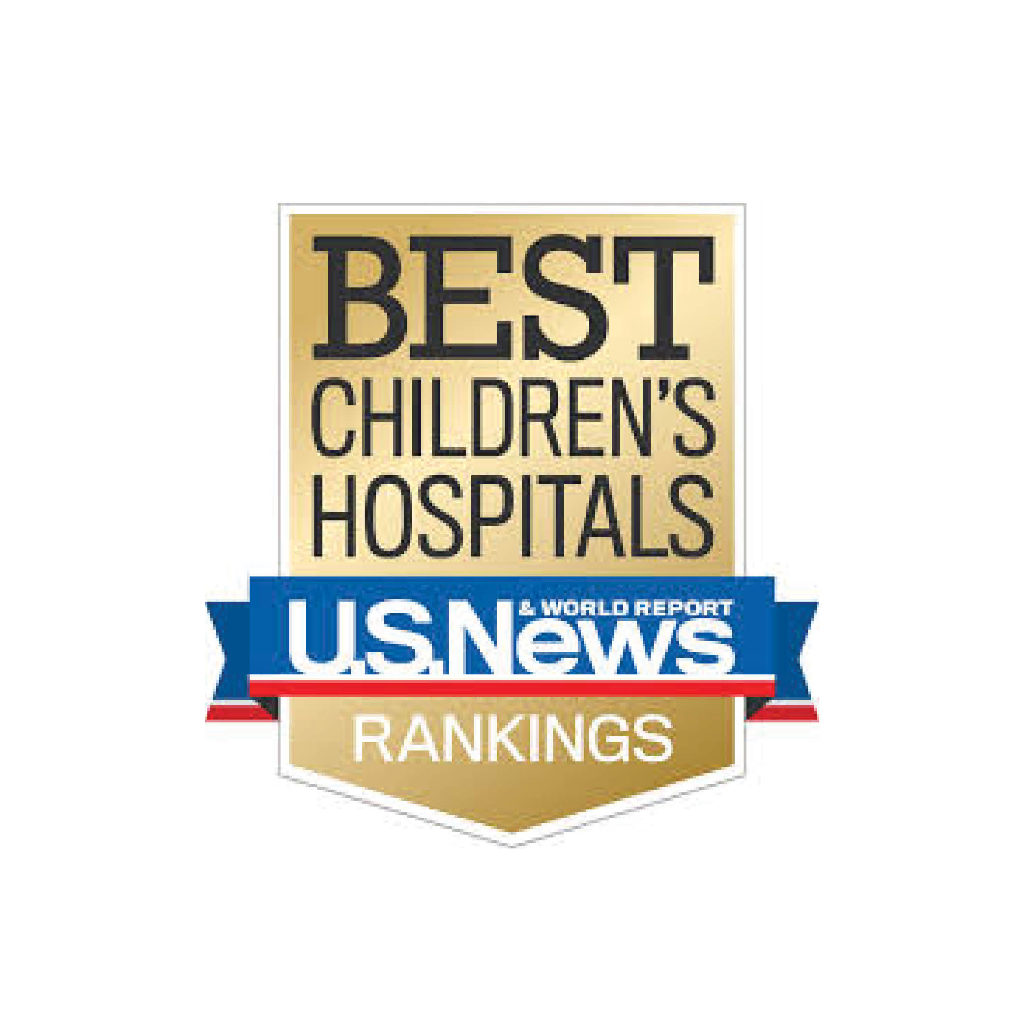 Best Children's Hospital logo from US News