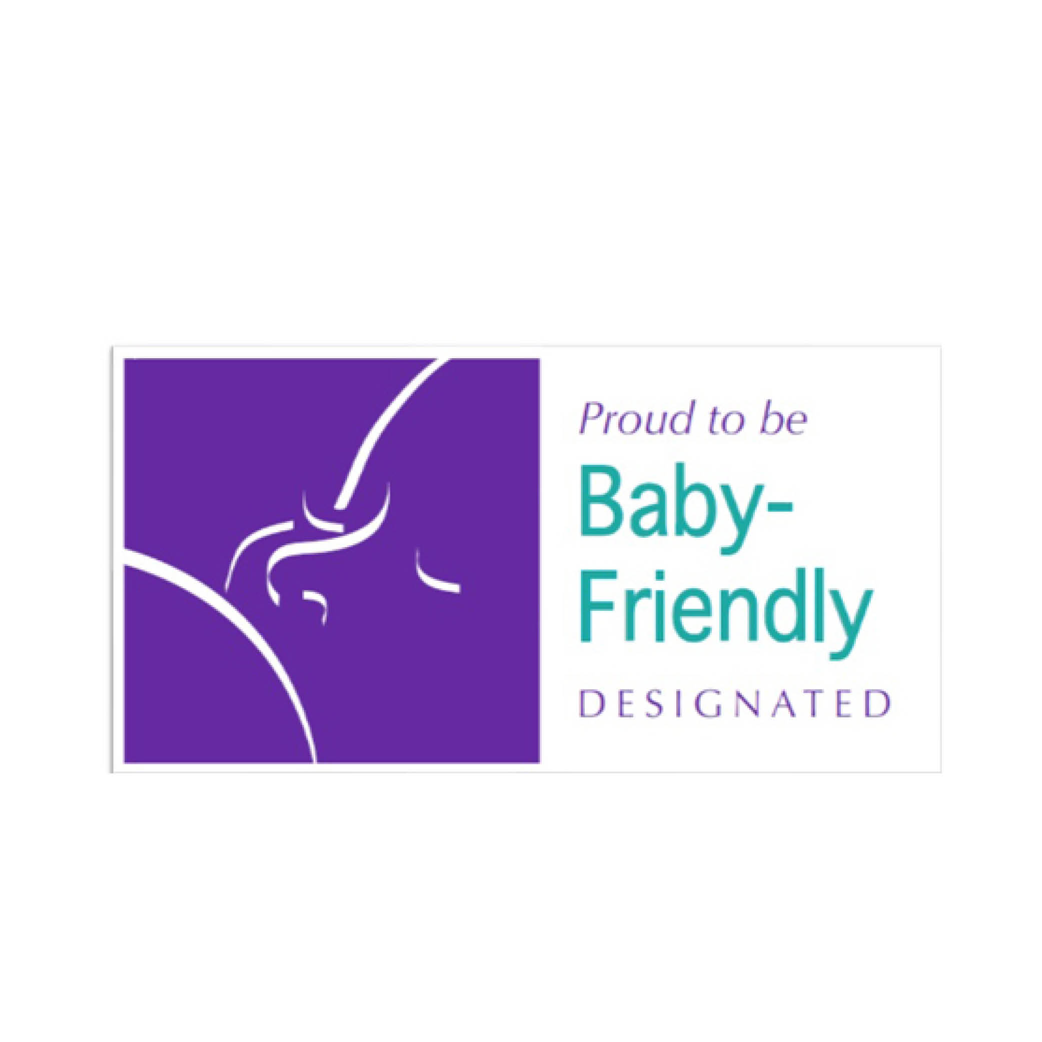 Proud to be Baby-Friendly designation logo