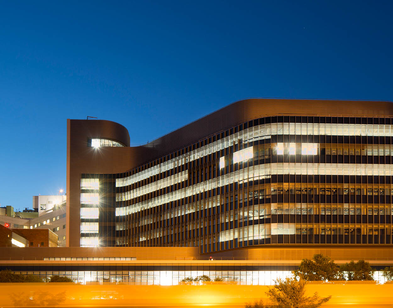 Medical Center at night