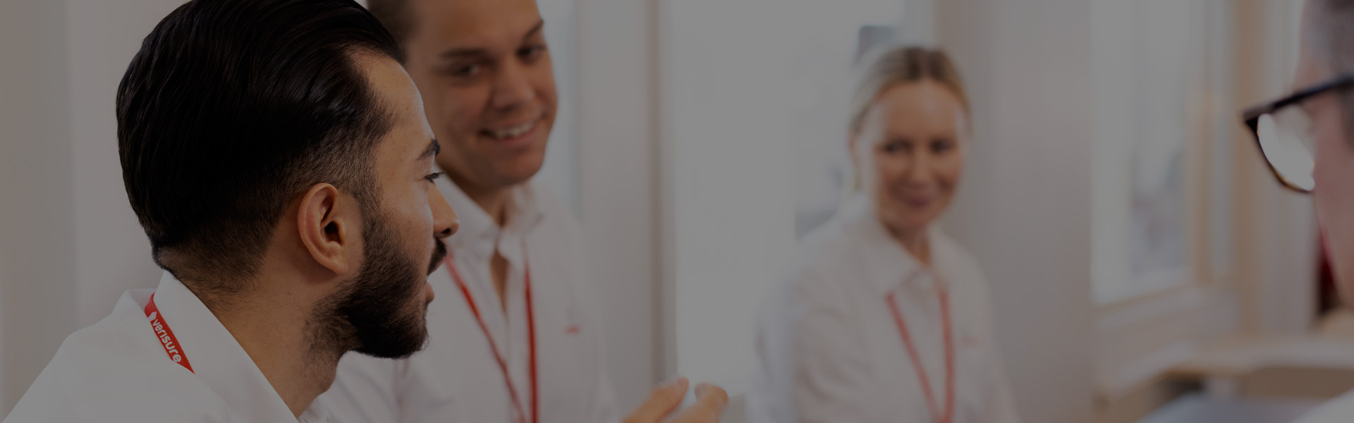 Medarbetare på Verisure kontor