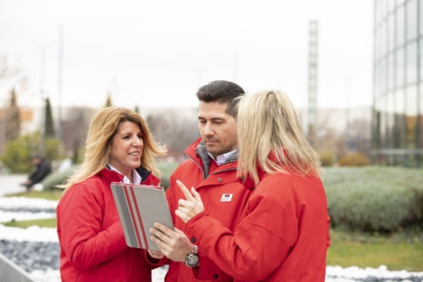 Grupo de empleados de Securitas Direct