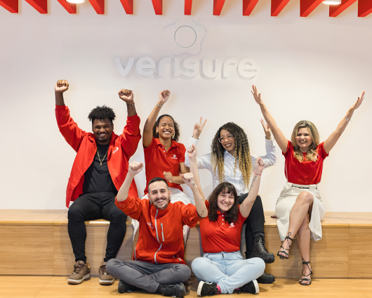 Colegas de venda com cheques