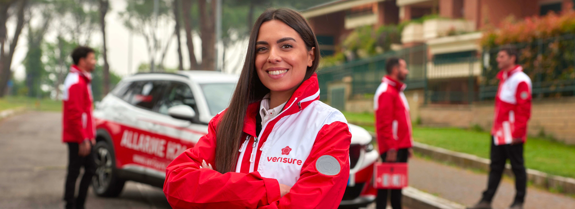 Empleados en la oficina de Verisure