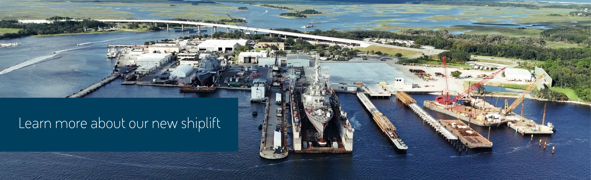 Learn more about our new shiplift