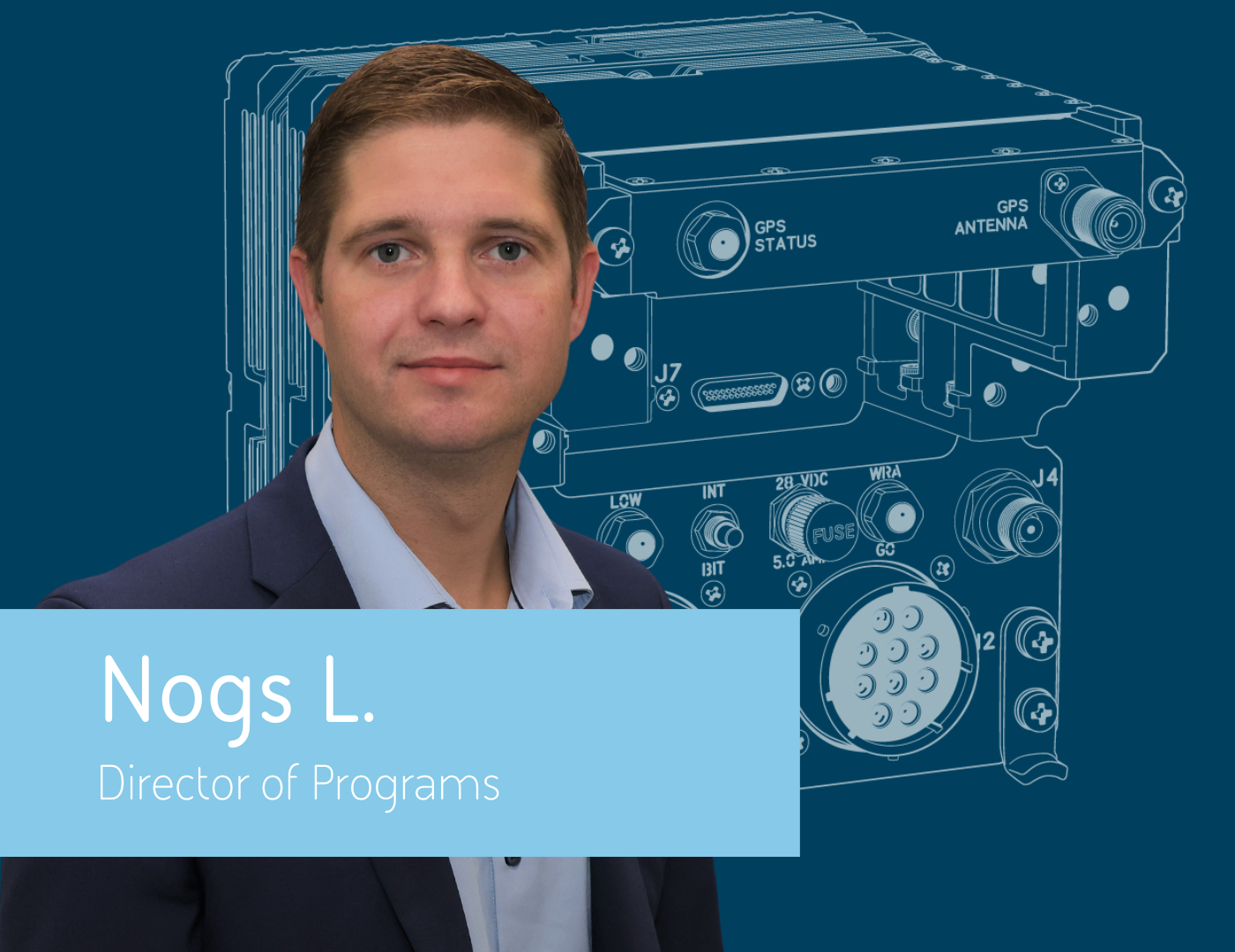 Headshot of Nogs L., Director of Programs.