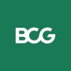 BCG logo on green background