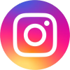 Instagram logo on gradient background