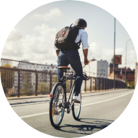 cycling to work