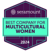 Seramount Award 2024 Best Company for Mulitcultural Women