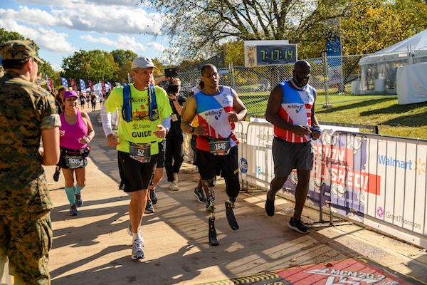 Cigna Group CEO during military-focused run