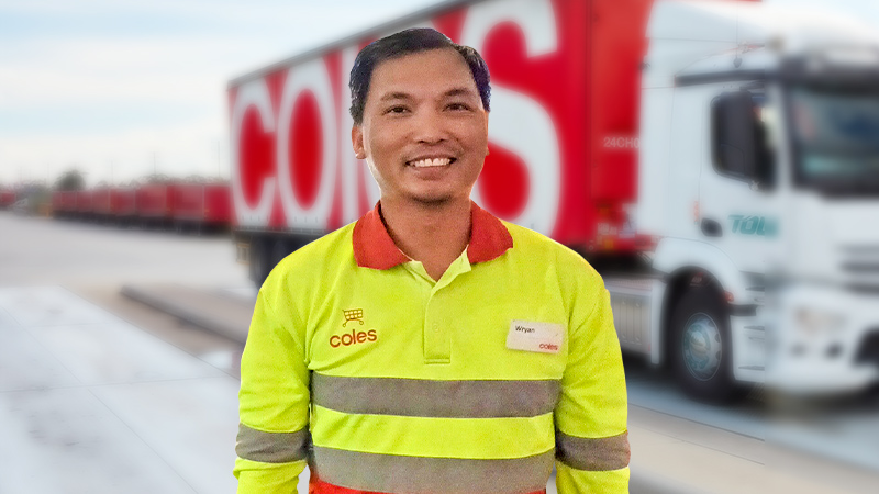 Truck Driver Wyran Viloria