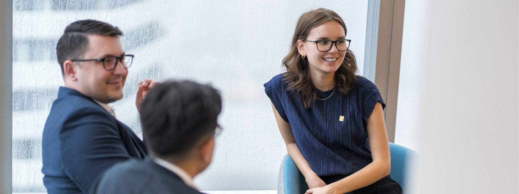 Employees in office
