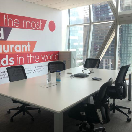 Singapore office confernce room