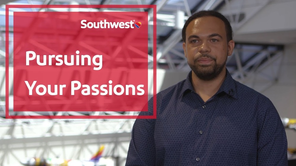 Employee Jimmy pictured at our Southwest Airlines Headquarters building. 