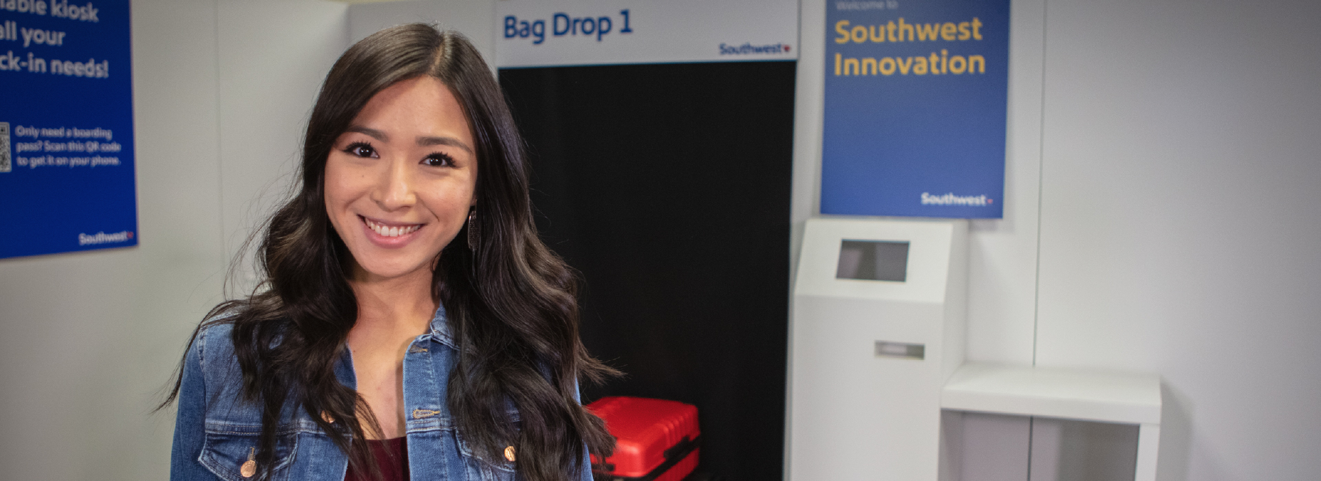 Photo of woman smiling at the camera