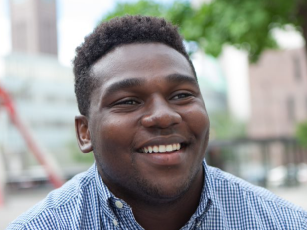 Image of Godfrey smiling