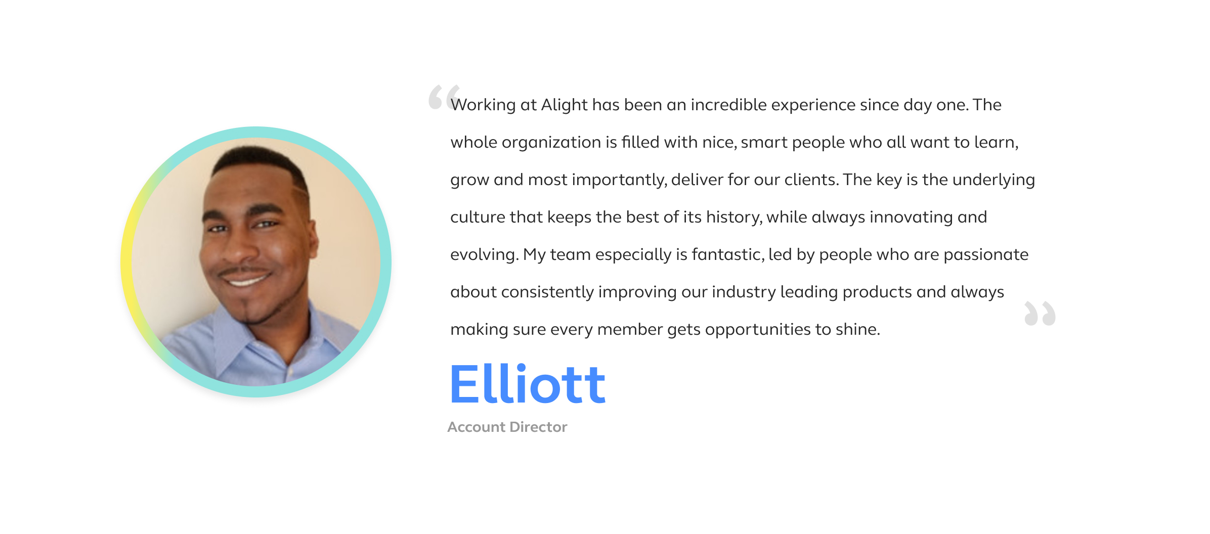 Colleague testimonial - Mike Barnes