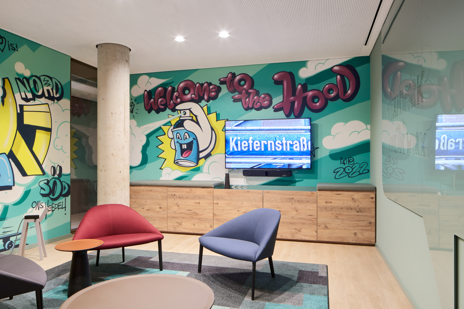 Communication Area BCG Office Düsseldorf