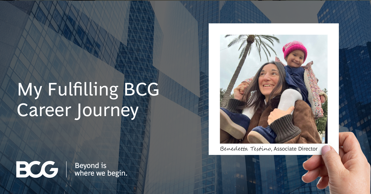 My Fulfilling BCG Career Journey BCG