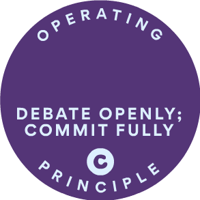 Debate Openly; Commit Fully