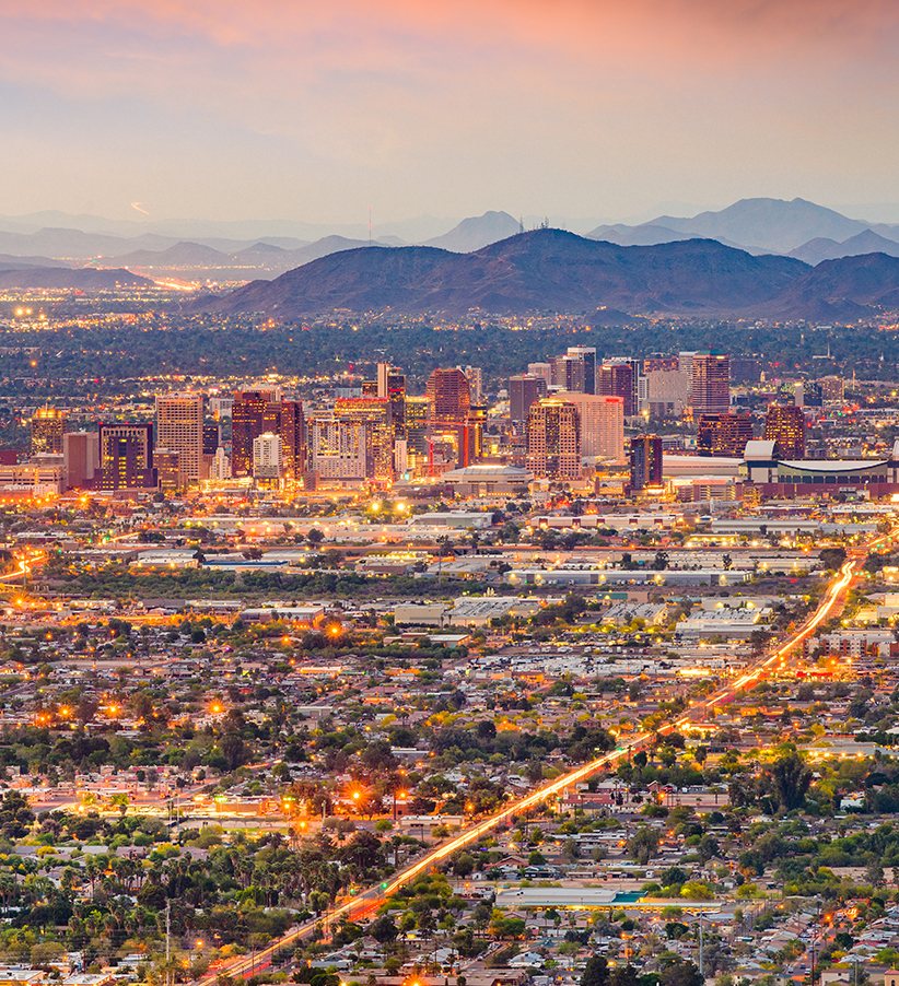 Goodyear, AZ skyline