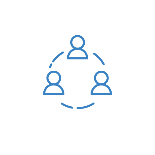 people collaborating icon