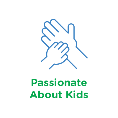 icon of adult and kids hand holding