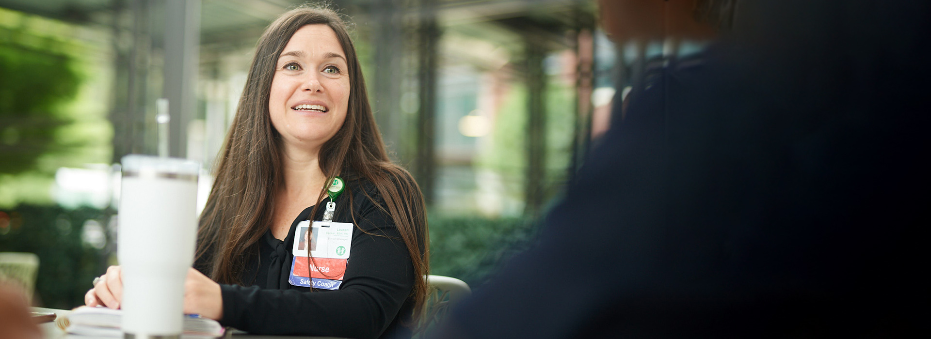 portrait of Lauren a Children's employee
