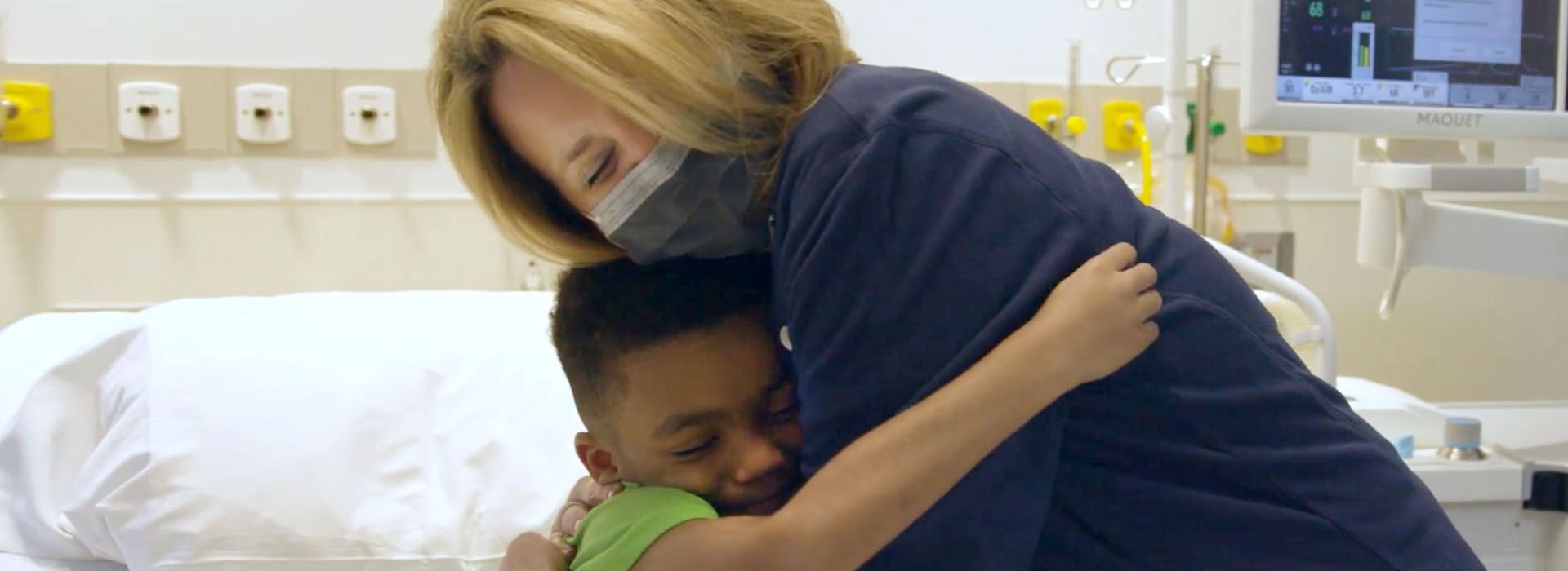 respiratory therapy at Children's