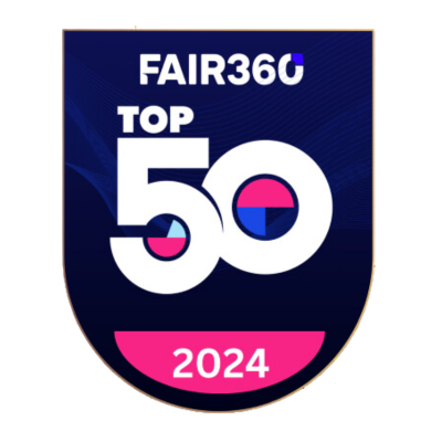 FAIR360 Top 50 Companies award 2024