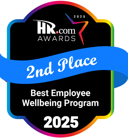 HR.com Awards 2025 – 2nd Place Best Employee Wellbeing Program 