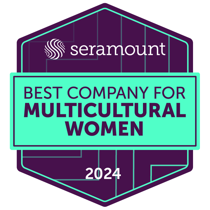 Seramount Best Company for Multicultural Women award 2024