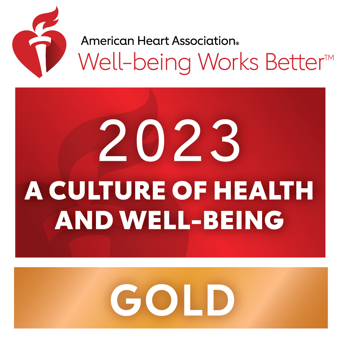 2023 A Culture of Health and Well‑Being – Gold Award.  