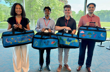 The Cigna Group interns posing together