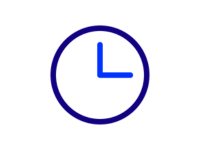 Icon of a clock
