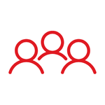 Three people icon