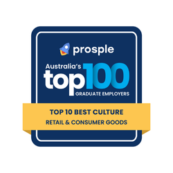 Prosple Top 100 Award for top 10 best culture