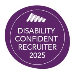 2025 Disability Confident Recruiter badge