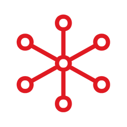 Icon of a flow chart