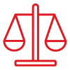 Legal scales icon