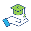 Open hand assisting graduate education expenses