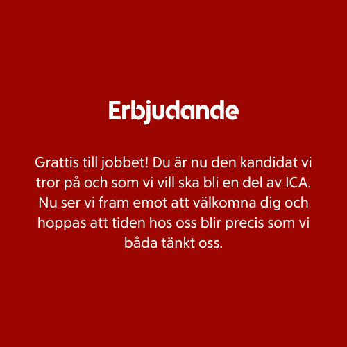 erbjudande